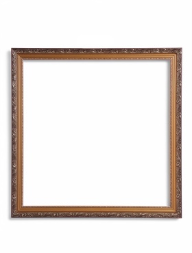 Рама для картин и зеркал Artex Bray, 50×50 см, золото с коричневым