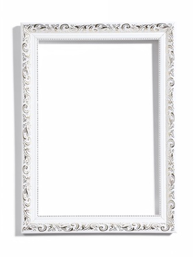 Рама для картин и зеркал Estelle Classic, 21×30 см, белый с золотом