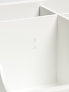 УЦЕНКА Шкатулка дерево для украшений и косметики 2 ящика белая 35×16.5×17 см - Фото 3