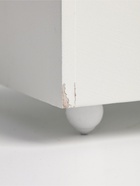 УЦЕНКА Шкатулка дерево для украшений и косметики 2 ящика белая 35×16.5×17 см - Фото 5