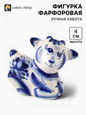 Статуэтка фарфоровая «Козлик Гоша », 7×8×4 см, гжель