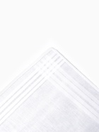 Платки носовые «Этель» White cotton, 28×28 см - 6 шт., хлопок 100%, белые - Фото 3