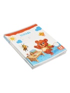 Набор тетрадей из 10 штук 12 листов в клетку Calligrata KIDS, блок №2, 5 видов - фото 809756321