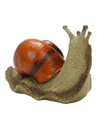 Садовая фигура из полистоуна «Улитка оранжевая» 18×12×13 см - фото 809756881