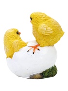 Садовая фигура из полистоуна «Цыплята», 14×9×15 см - фото 809756989