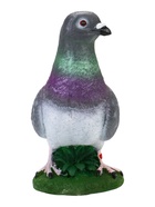 Садовая фигура из полистоуна «Серый голубь», 22×11×22 см - фото 809757111