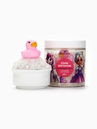 Соль для ванны в банке с резиновой игрушкой, 200 г, аромат: малиновый зефир, Чистое счастье - фото 809774741