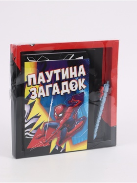 УЦЕНКА Набор книг "Человек-паук", 3 книги + ручка 11073782