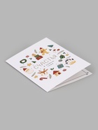 Открытка средняя «Счастья в новом году», паттерн, тиснение, 12×18 см (10 шт) - фото 809776194