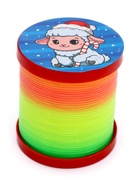 Пружинка радуга Funny toys «Веселая овечка», цвет МИКС, d.-5 см - Фото 8