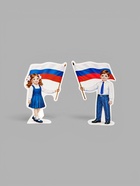 Набор оформительский «Россия в нашем сердце», 5 предметов - Фото 6