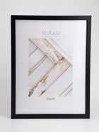 УЦЕНКА Фоторамка пластик «МИРАМ» 30×40 см, 641877-15, чёрный (пластиковый экран) - Фото 2