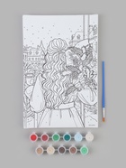 Картина по номерам «Девушка с букетом», 20×30 см - Фото 2