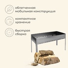 УЦЕНКА Мангал maclay «Профи», 12 шампуров, 70×30×50 см, металлический, разборный - Фото 2