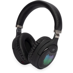 Гарнитура накладные Digma BT-16 черный беспроводные bluetooth оголовье (BT-16B) 10718072