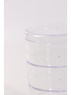 УЦЕНКА Шкатулка 4 секции, 11.5×17.5 см, цвет прозрачный - Фото 3