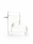 Автокормушка для птиц и грызунов «Пижон», 12.8×7×14 см, прозрачная - фото 809779881