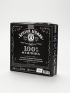 УЦЕНКА Набор «Крутому мужику»: гель для душа во флаконе виски 250 мл, ежедневник А5, 80 л - Фото 3