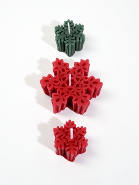 Свечи ароматические, набор 6 шт., 4×4, 7×7 см
