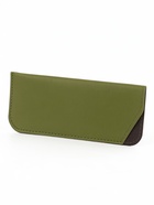 Футляр для очков, без застёжки, 17.5×0.3×7.5 см, зелёный - Фото 2