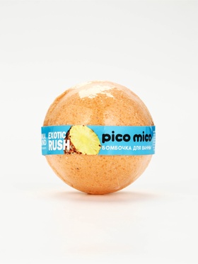 Бомбочка для ванны, аромат: ананас, 120 г, PICO MICO