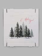Коробка подарочная, самосборная «Зимний лес», 31.2×25.6×16.1 см - фото 809780796