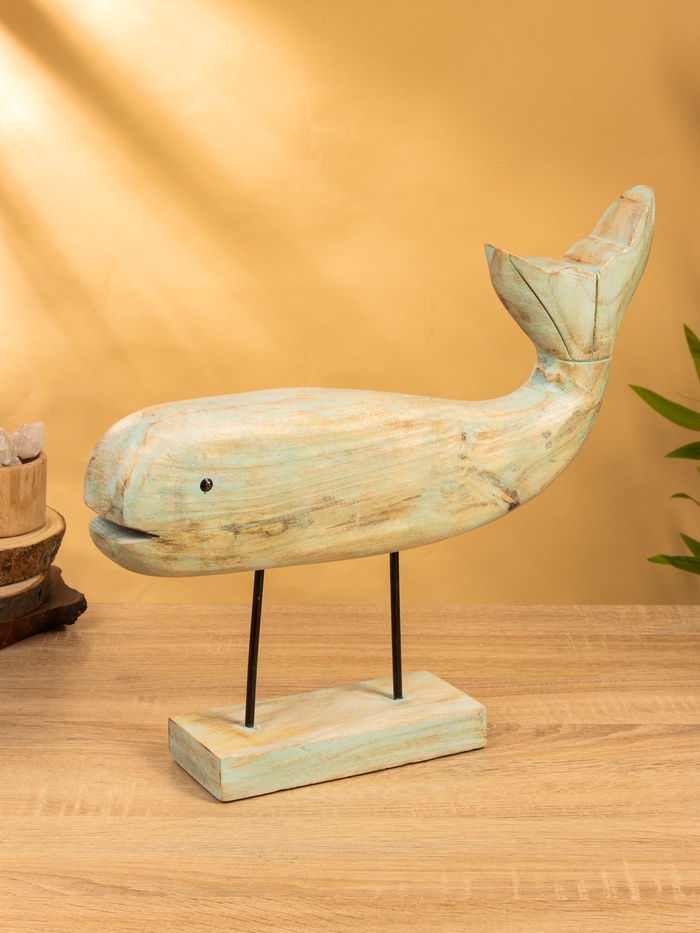 УЦЕНКА Сувенир «Кашалот» 9×36×43 см, дерево - Фото 1