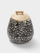 УЦЕНКА Банка для сыпучих продуктов 13×13×13.5 см, бамбук - Фото 1