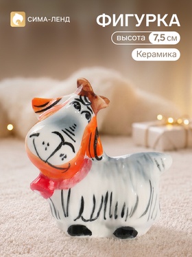 Фигурка керамическая «Коза Маня», 7.5×6.5×5 см (2 шт)