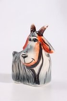Фигурка фарфоровая «Козлик Ваня», 7.5×6×4.5 см (2 шт) - фото 809781624