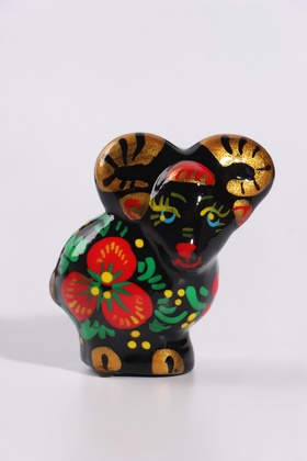 Фигурка фарфоровая «Барашек Боб», 5×4.5×3 см