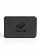 Блоки для йоги и фитнеса Sangh, набор 2 шт., 23×15×7.5 см, EVA, чёрные - Фото 3