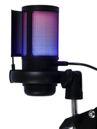 Микрофон конденсаторный для ПК, USB, пантограф, поп-фильтр, подсветка, шумоподавление, чёрный - Фото 5