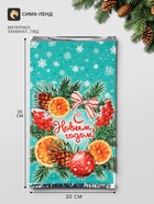 Пакет подарочный «Гостинцы», 20×35 см (100 шт) - фото 809783237