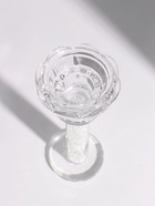 Подсвечник хрустальный «Кристалл», 6.4×6.4×14.7 см, d=2.3 / 3.8 см - Фото 4