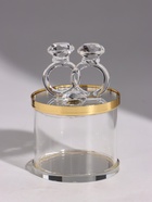 Шкатулка стеклянная «Кольца», 5.2×5.2×8 см - фото 809783680