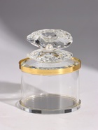 Шкатулка стеклянная «Ракушка с жемчугом», 6.3×6.3×8.3 см - фото 809783692