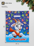 Пакет «Гришка» полиэтиленовый с вырубной ручкой, 30×40 см, 35 мкм - Фото 1