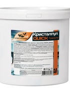 Средство дезинфицирующее Кристалпул QUICK, для бассейнов, гранулы, ведро, 4.5 кг - Фото 2