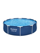 УЦЕНКА Бассейн каркасный Steel Pro, 305×76 см, фильтр-насос, круглый, 56679 Bestway - Фото 13
