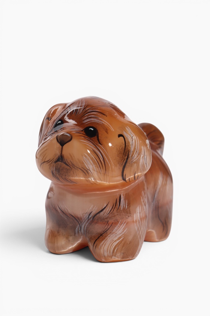 Фигурка «Собака Пикапу», 6.5×7.5 см, селенит