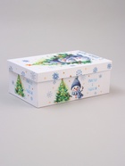 Набор коробок 10 в 1 "С Новым Годом", 30 х 19 х 11,5 - 12 х 6,5 х 4 см - фото 809784857