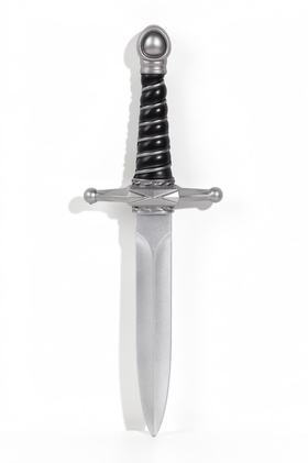 Сувенирное оружие "Серебряный кинжал", 38х12,5х3,5 см, пенополистирол