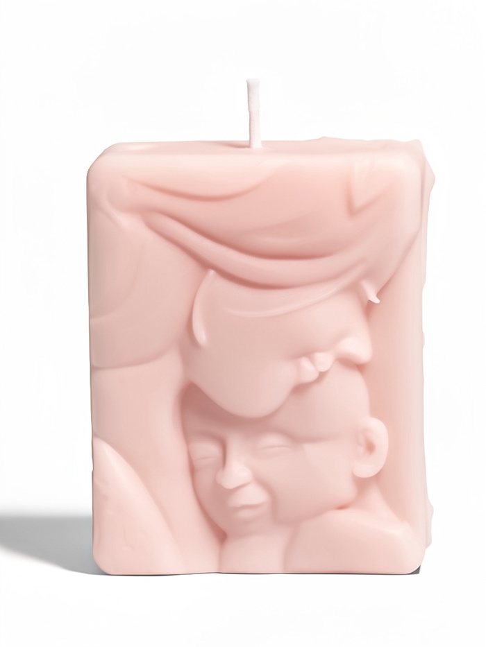 Свеча интерьерная «Счастье», 130 г, 6.3×3.2×8 см