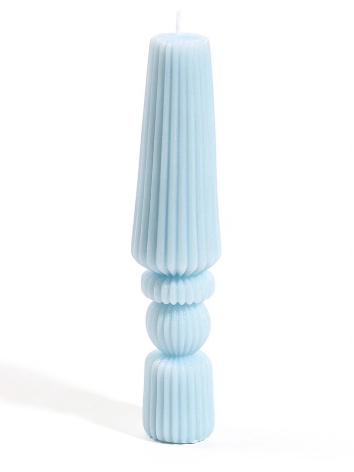 Свеча интерьерная «Аристократические контуры», 150 г, 4.5×4.5×19 см