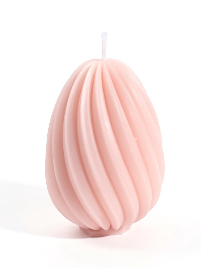 Свеча интерьерная «Нежные линии», 175 г, 6×6×9.5 см