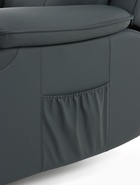Кресло - реклайнер, тип 4, обивка натуральная кожа, электропривод, тёмно-серое - Фото 24
