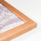 Фоторамка для фото 30×40 см Bridgeport, сосна, (пластиковый экран), дуб - Фото 3