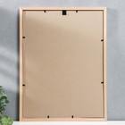 Фоторамка для фото 30×40 см Samoa, сосна, (пластиковый экран), серебро - Фото 4