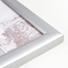 Фоторамка для фото 10×15 см Samoa, сосна, (пластиковый экран), серебро - Фото 2